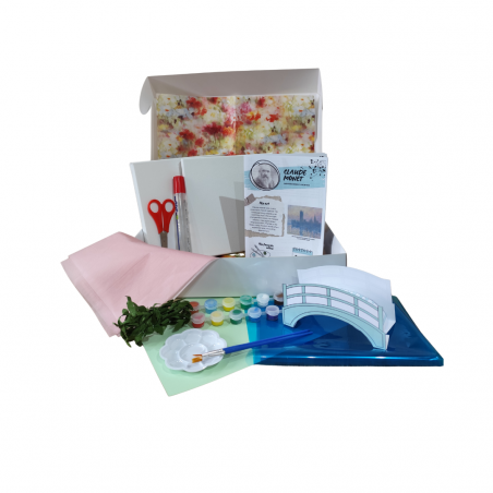 Caja de arte de Claude Monet