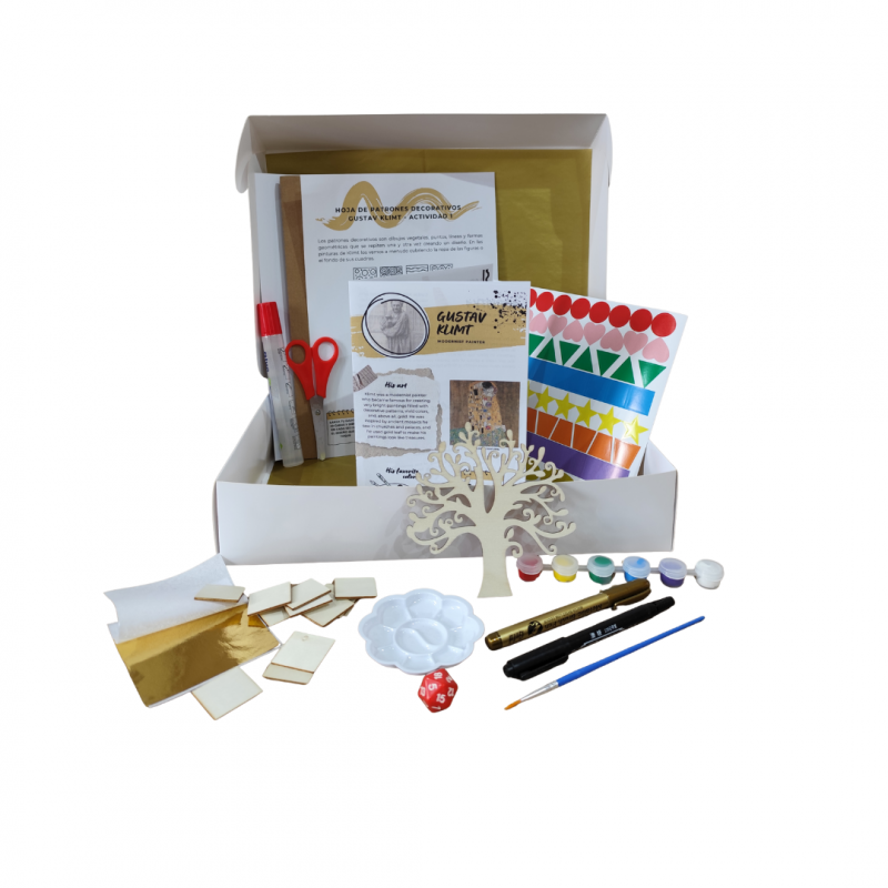 Caja de arte de Gustav Klimt