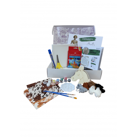 Caja de Arte Rosa Bonheur para Niños | Actividades Creativas y Educativas