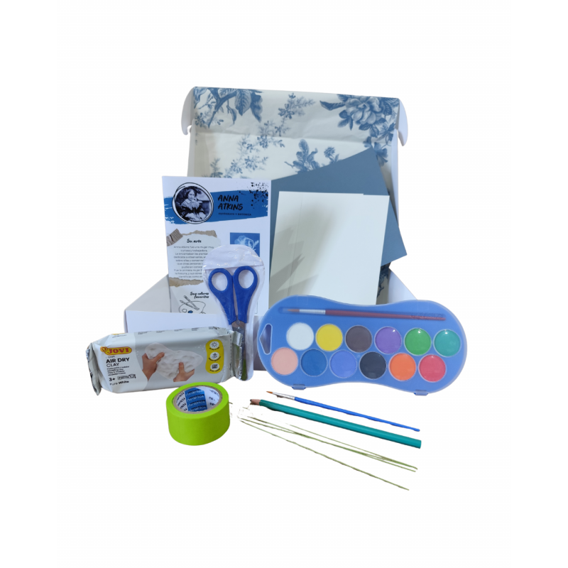 Caja de Arte Anna Atkins para Niños | Actividades Creativas y Educativas