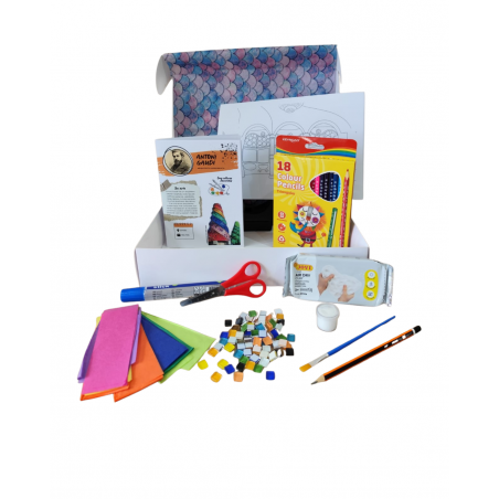 Caja de Arte Antoni Gaudí para Niños | Actividades Creativas y Educativas