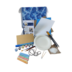 Caja de Arte Hokusai para Niños | Actividades Creativas y Educativas
